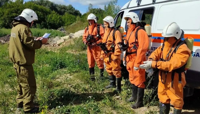 Готовность к нештатным ситуациям отработали спасатели Искитима