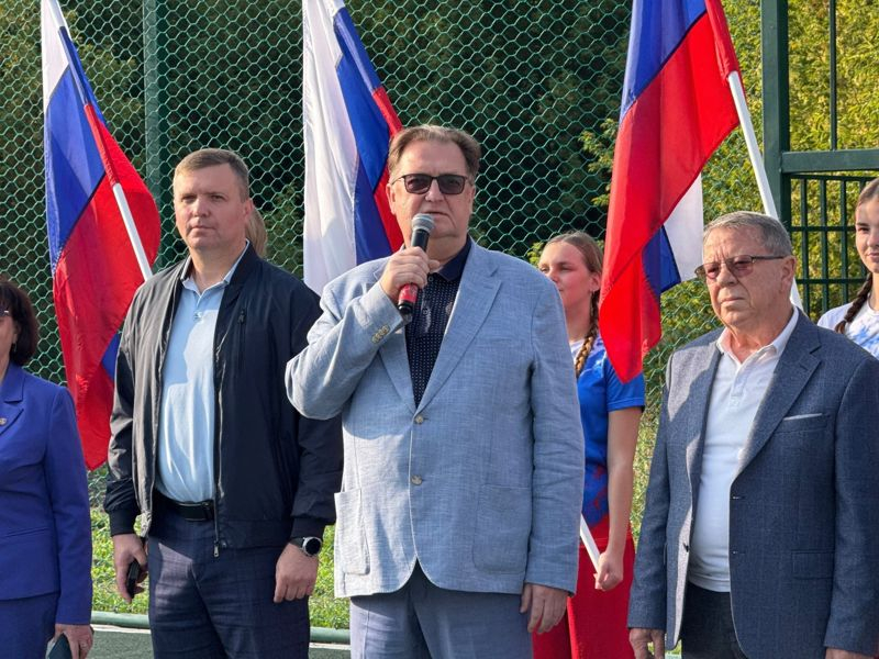 Спортивная площадка в рамках проекта «Территория детства» открылась в Искитиме