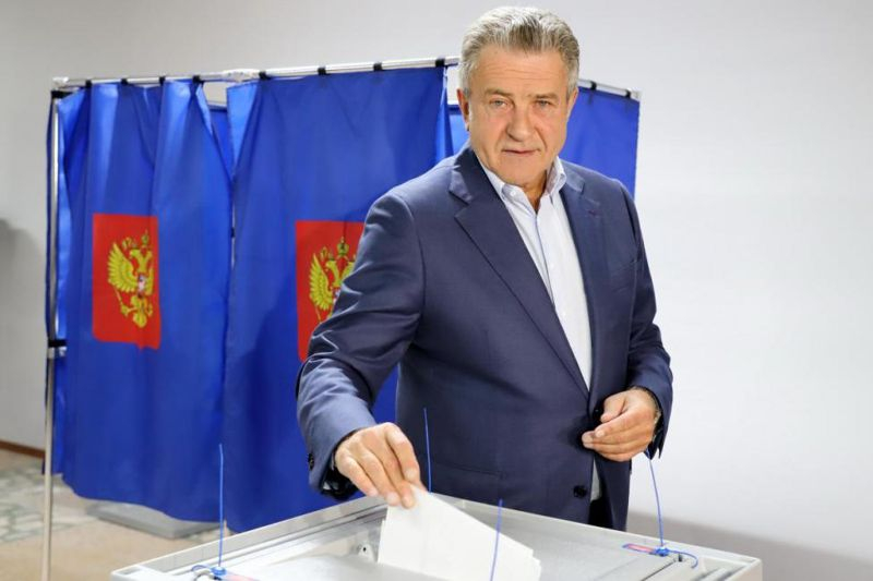 Андрей Шимкив принял участие в голосовании на выборах депутатов Государственной Думы