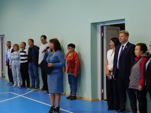 Спорткомплекс в Улыбино открыли после первого этапа капремонта